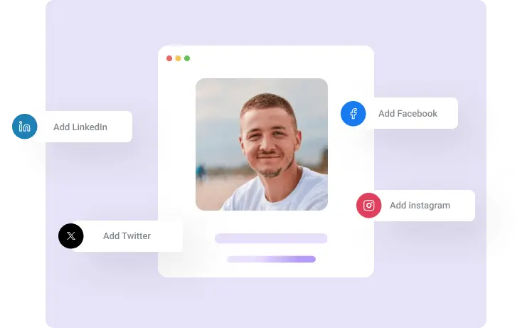 Author social icons supported by Authorsy
