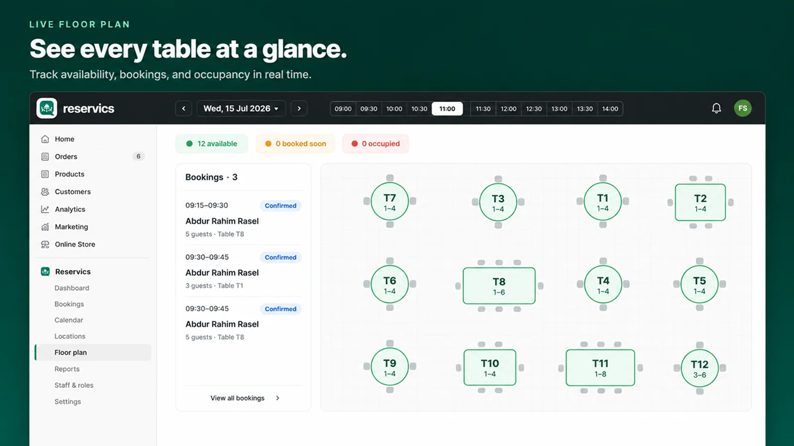 Best Restaurant Reservation Apps for Shopify in 2026